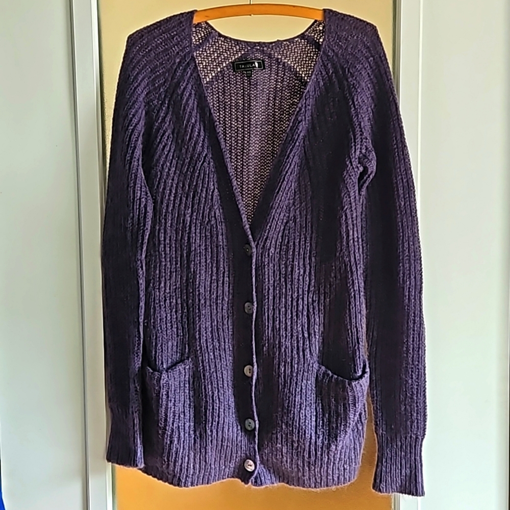 Talula mohair and wool cardi